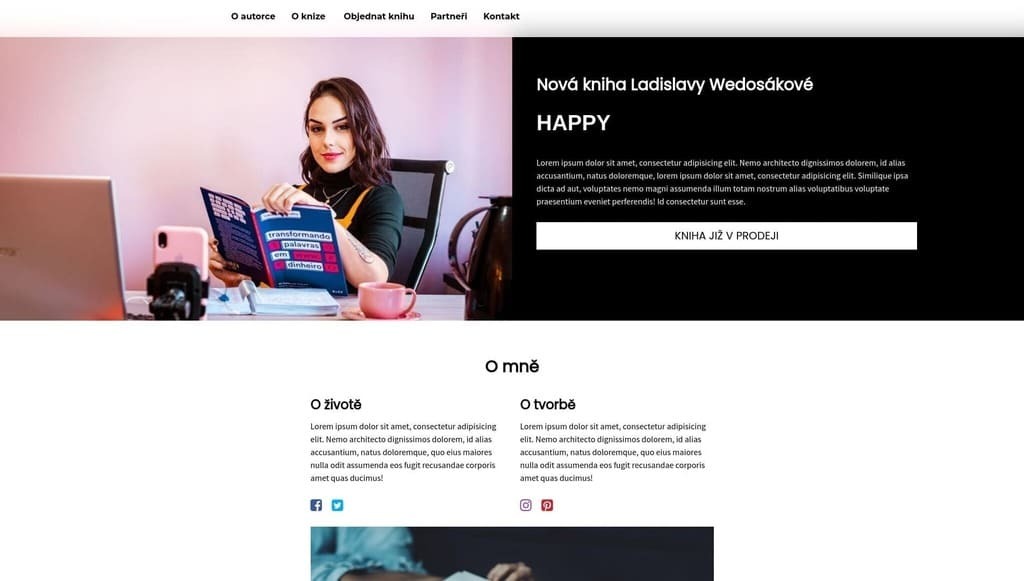 E-shopová šablona