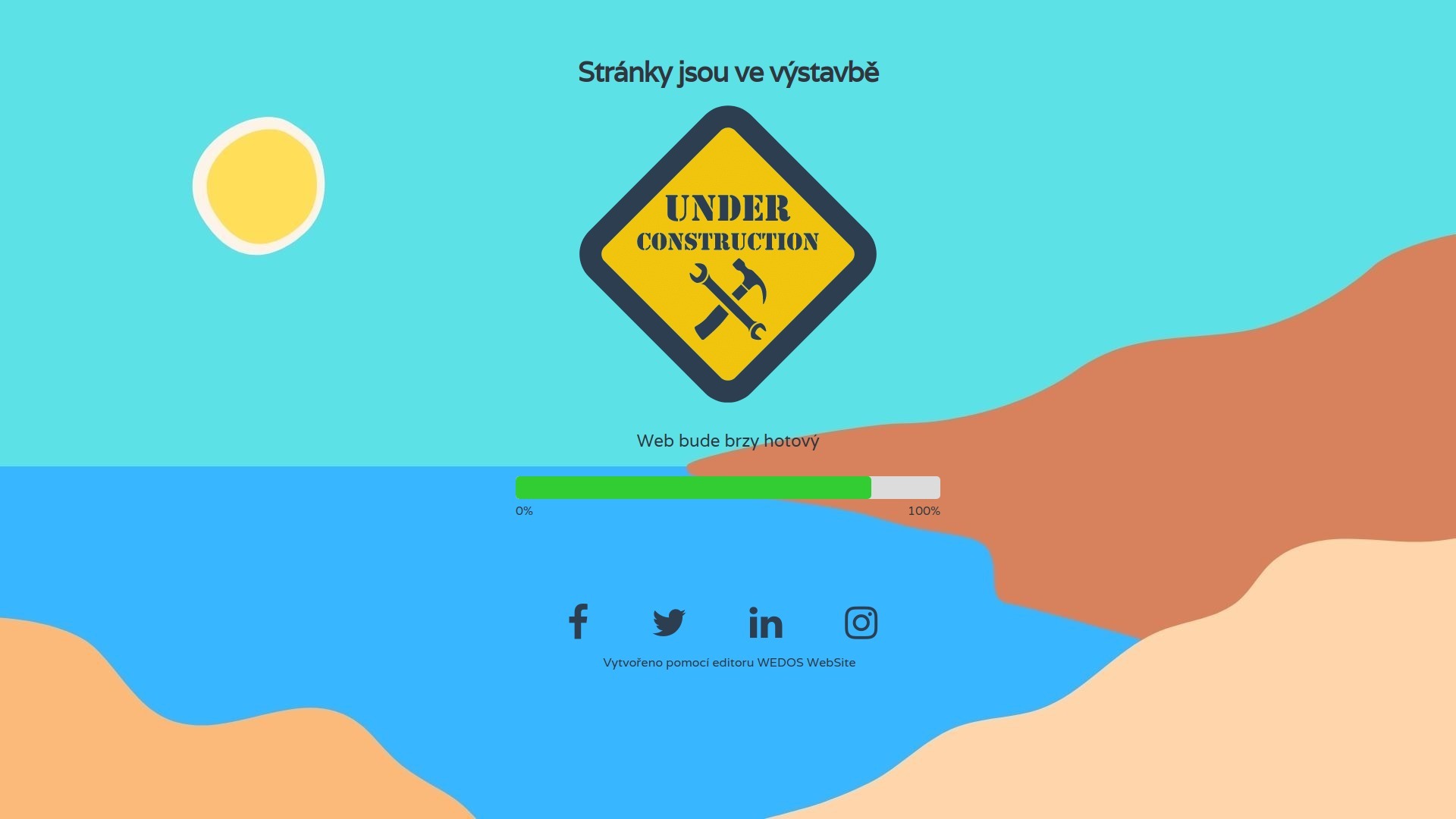 Webová šablona - brzy vyjde